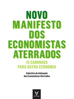 cover image of Novo Manifesto dos Economistas Aterrados